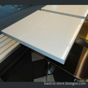 Modern design restaurant acrylic solid surface table
